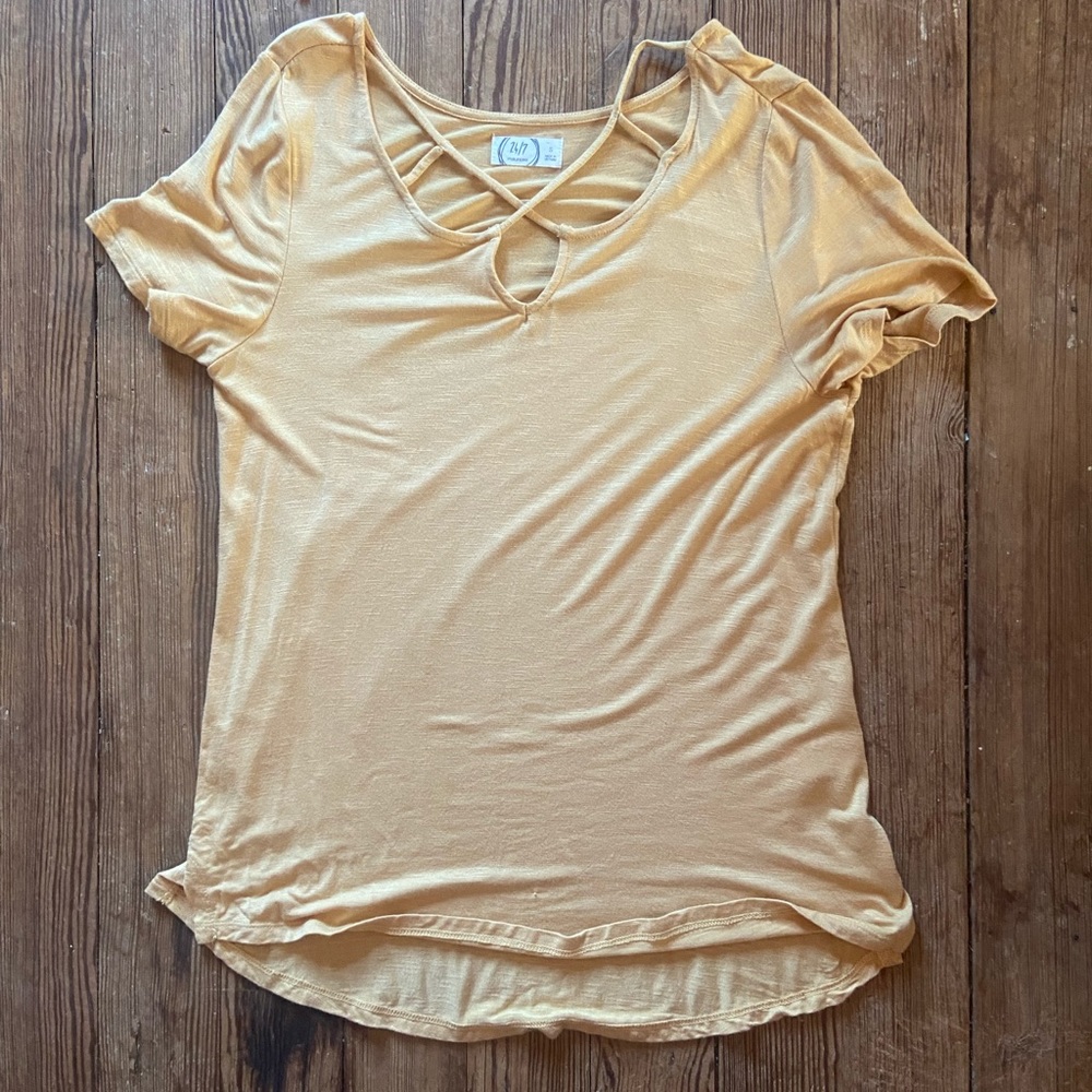 Maurice’s Yellow Blouse